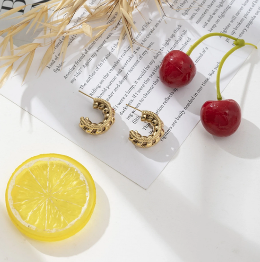 Boucles d'oreilles Berenice - Dore