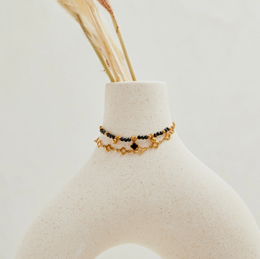 Bracelet Maria Dore - Noir