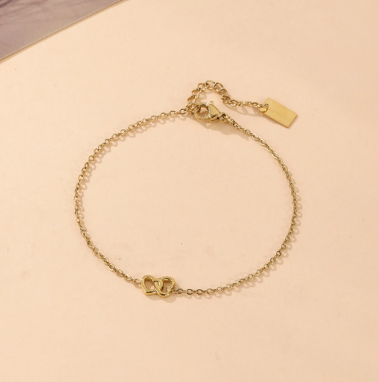 Bracelet Violette - Dore