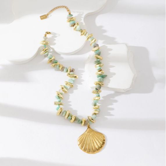 Collier Camille - Vert