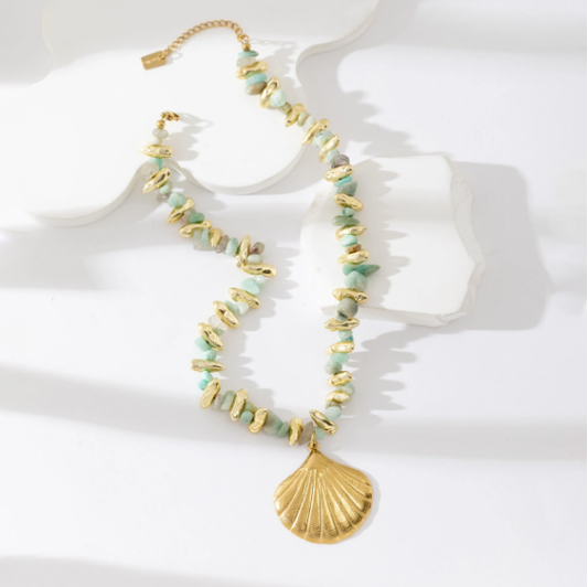 Collier Camille - Vert