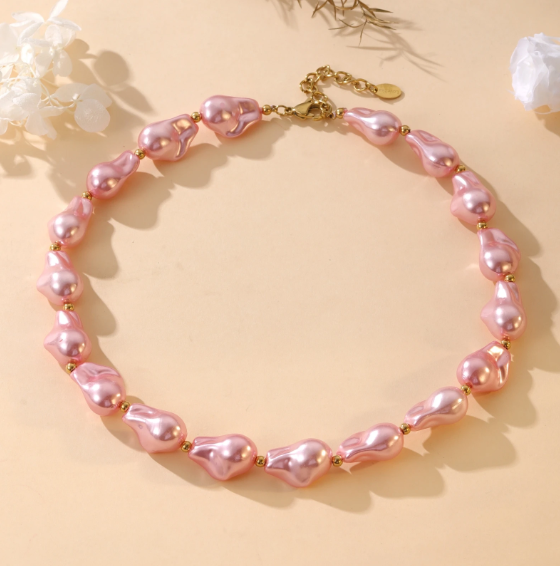 Collier Elena - Rose