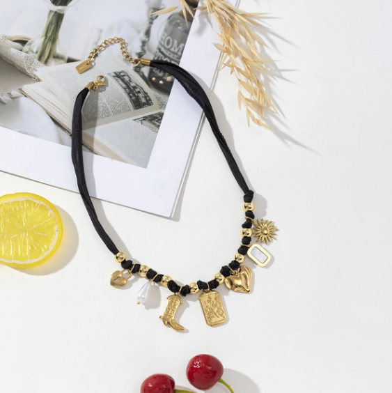 Collier Juliette - Noir